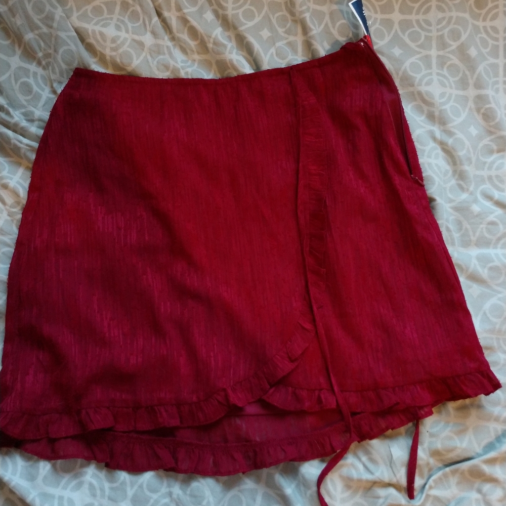 NWT wrap skirt